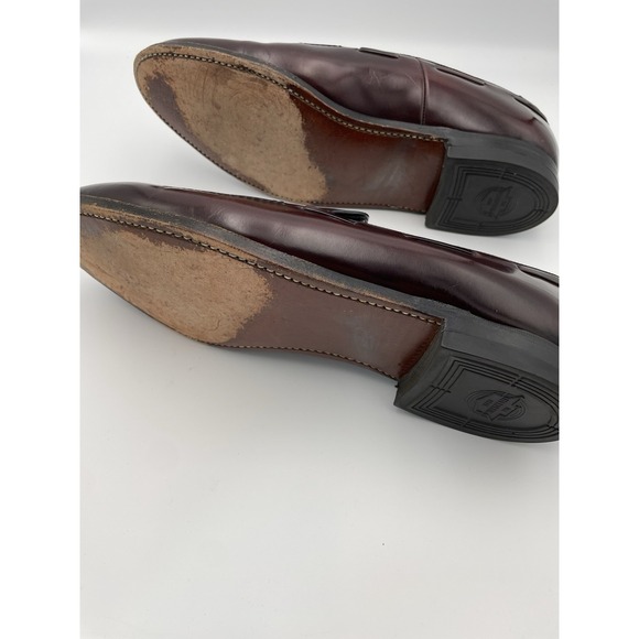 Florsheim Imperial 30217 Cordovan Tassel Leather Loafers Size 11 D Excellent Con main image 6